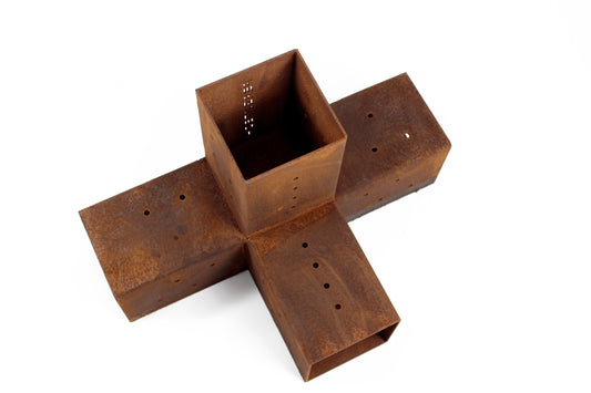 4-WAY Bracket "Acero Corten"