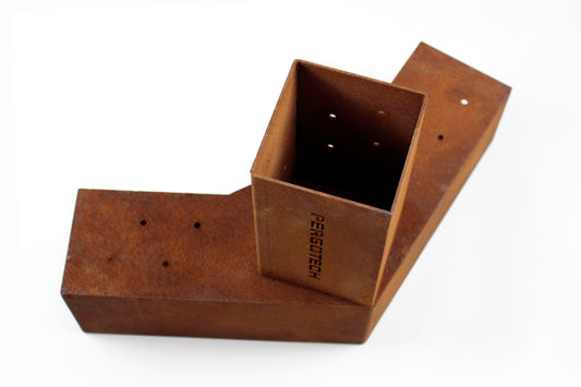 Hexagonal Bracket "Acero Corten"