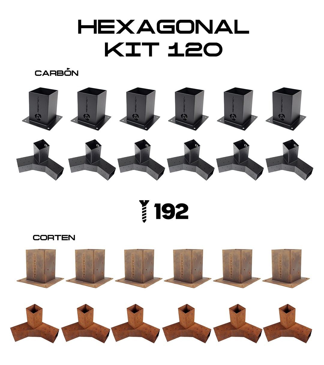 Mallorca Pergola kit 120