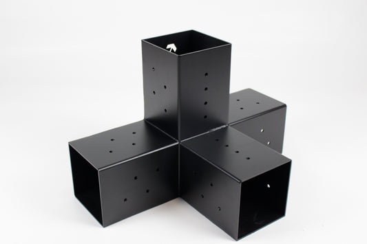 4-WAY Bracket "Acero al Carbón"