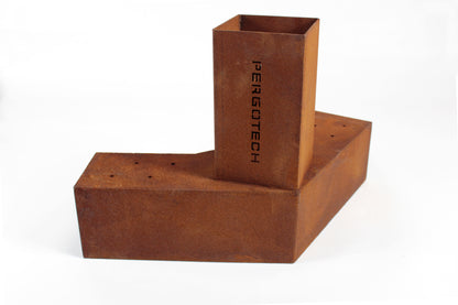 Hexagonal Bracket "Acero Corten"
