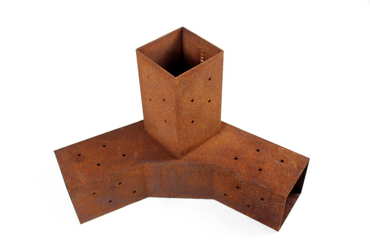 Hexagonal Bracket "Acero Corten"