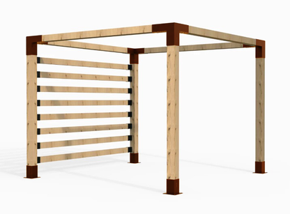 Side Post Bracket "Acero Corten"